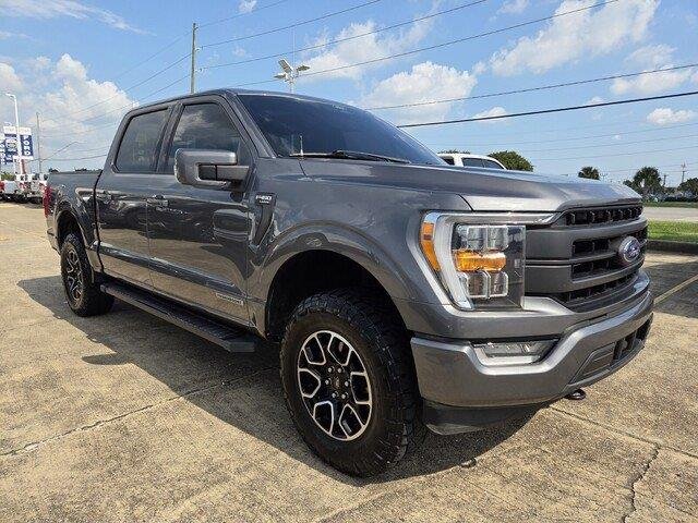 Used 2022 Carbonized Gray Metallic Ford LARIAT image 7