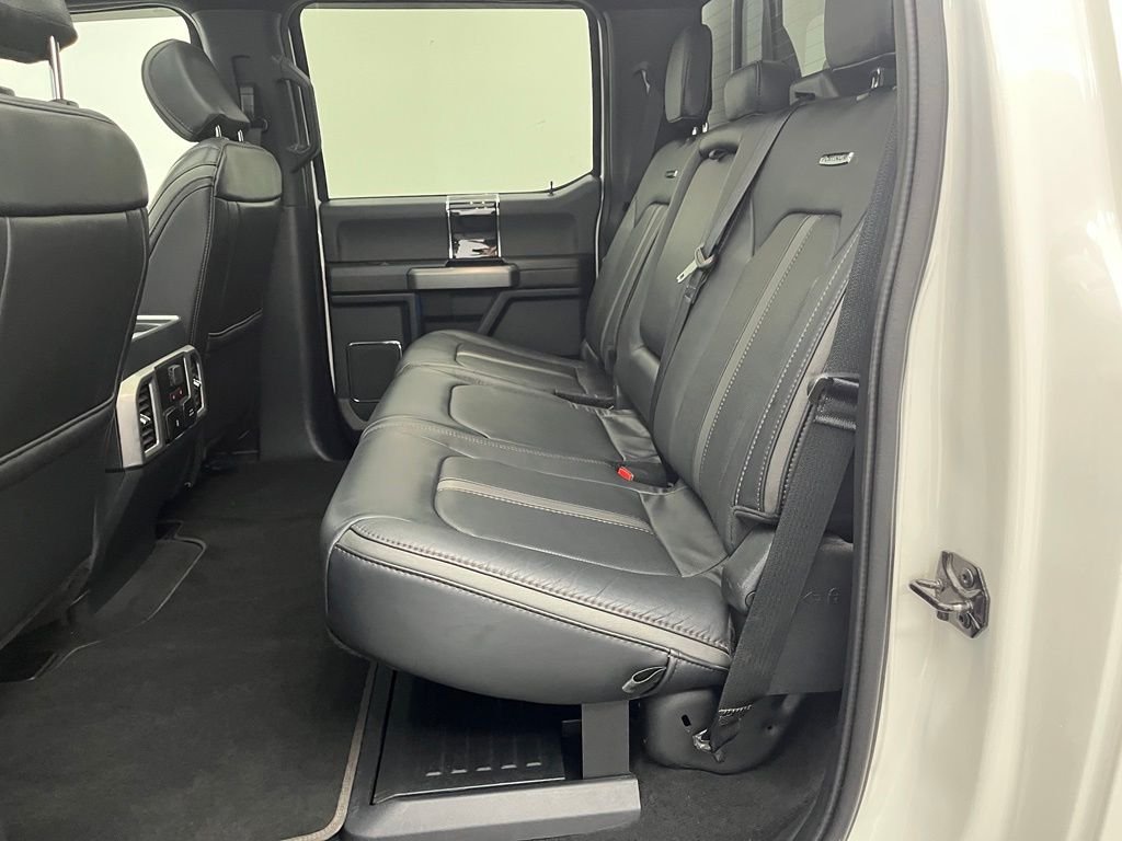 Used 2022 White Metallic Ford Platinum Lifted Truck image 34