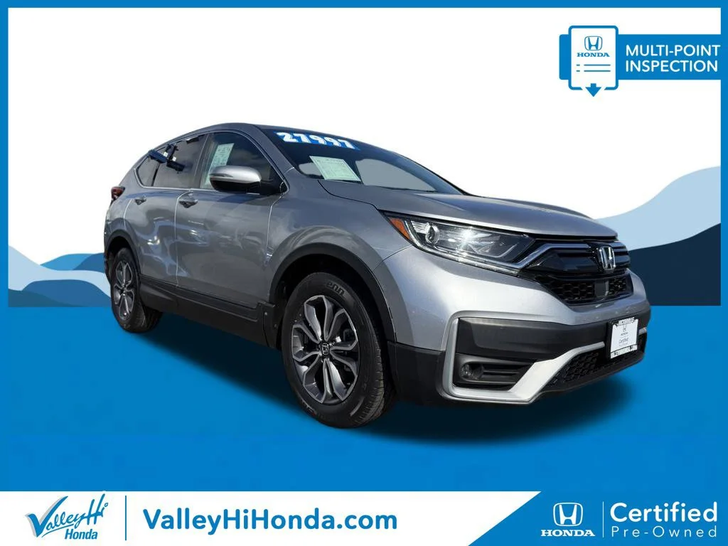 Certified Used 2022 Lunar Silver Metallic Honda 2WD EX image 35