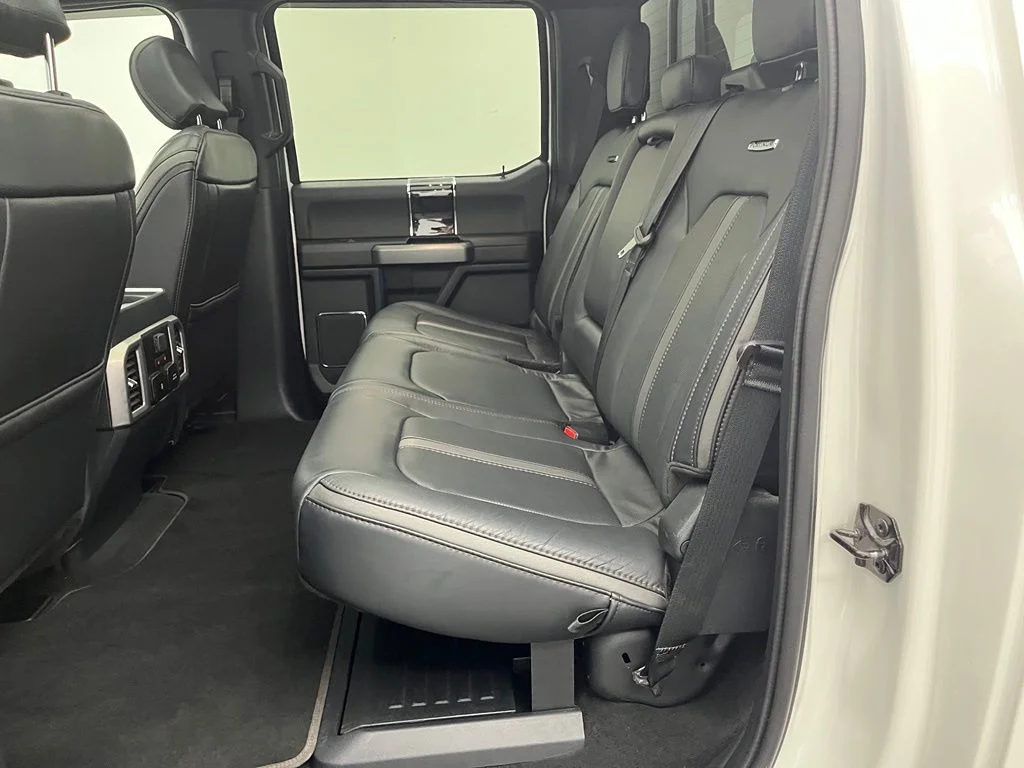 Used 2022 White Ford Platinum Lifted Truck image 34