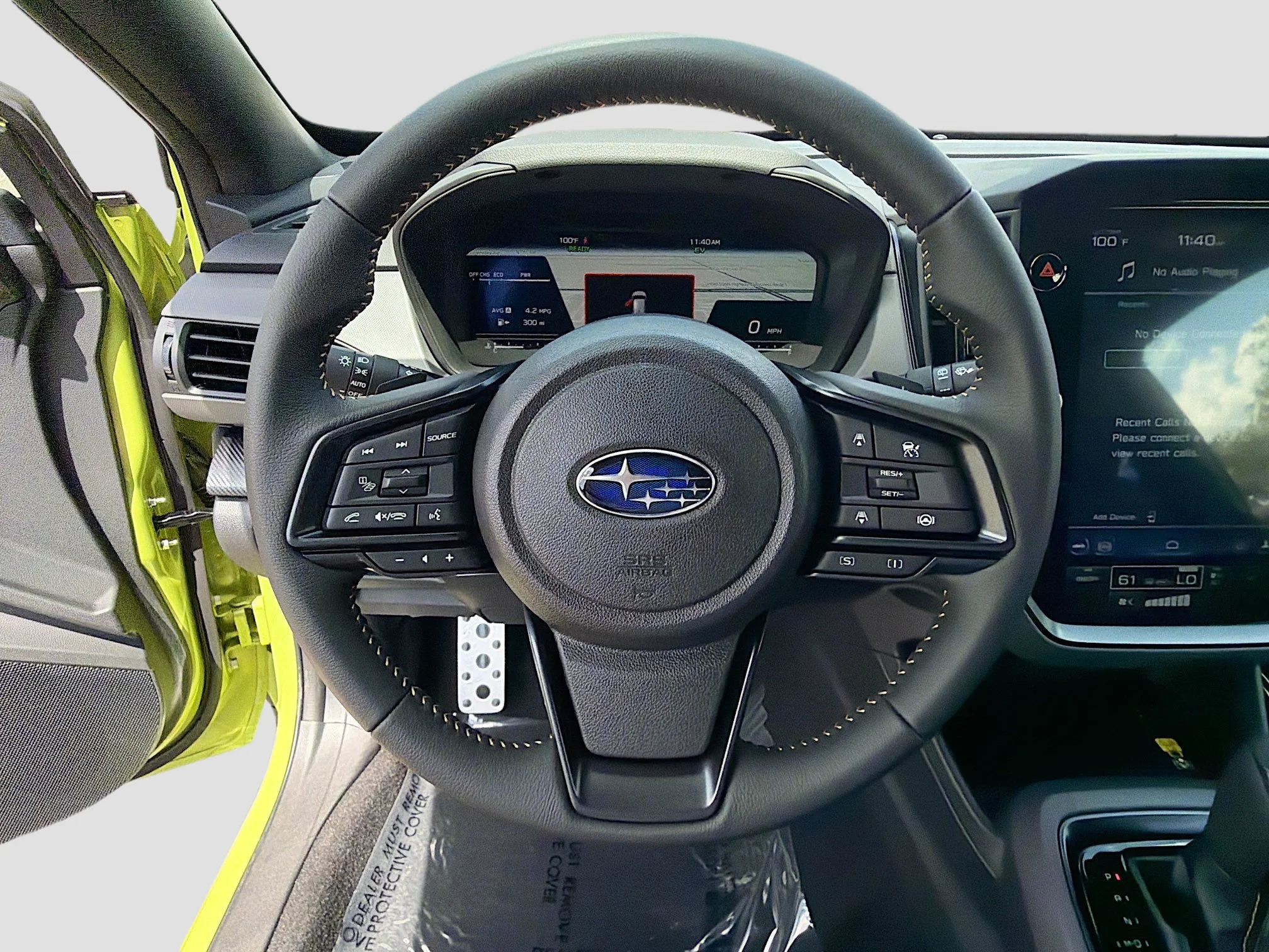 New 2026 Citron Yellow Pearl Subaru Sport Hybrid image 37