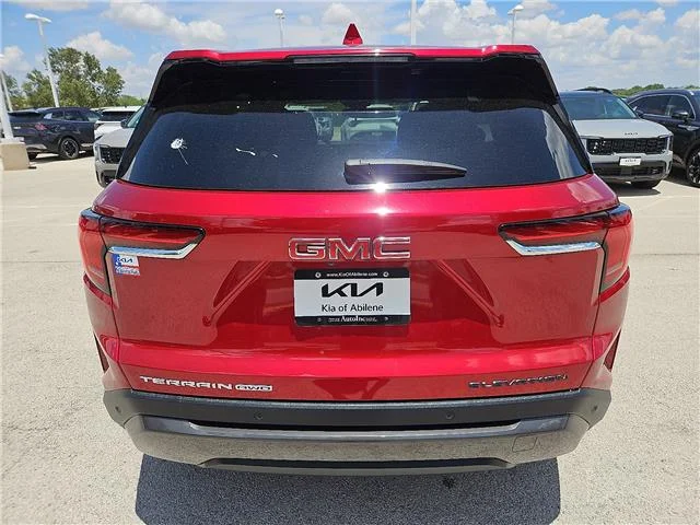 Used 2025 Volcanic Red Tintcoat GMC Elevation All-Wheel Drive image 3