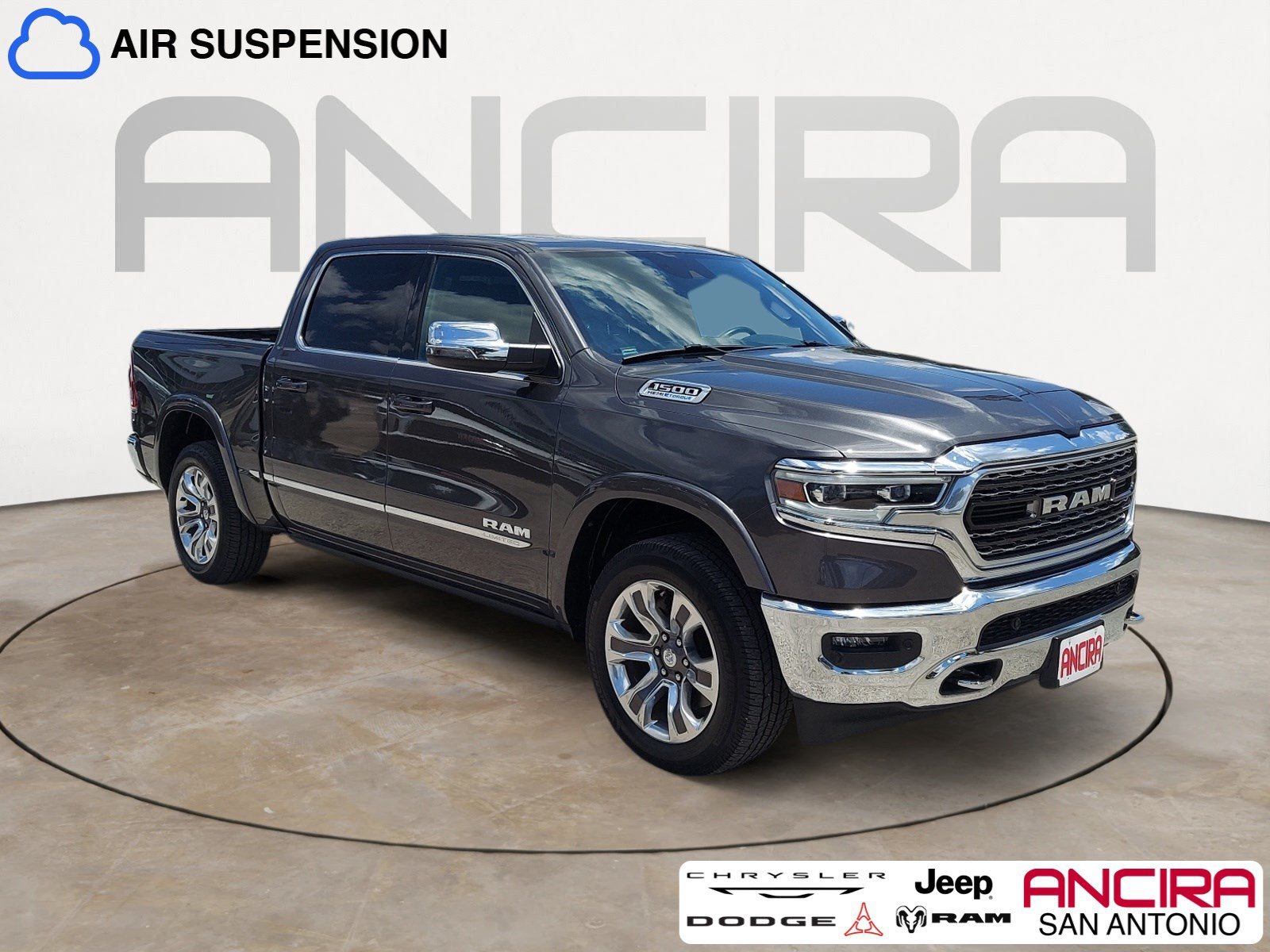 Used 2023 Granite Crystal Metallic Clearcoat Ram Limited image 1