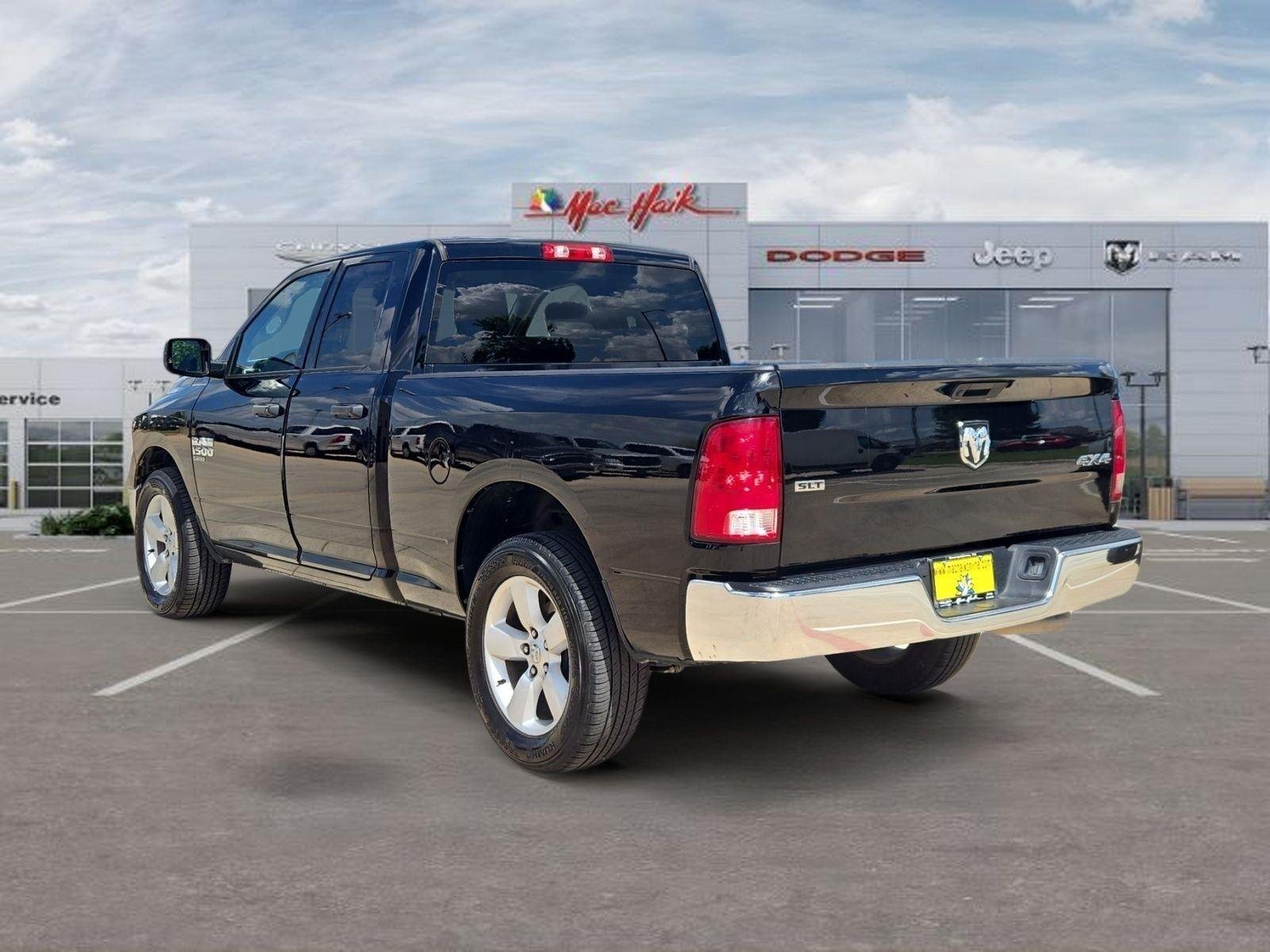 Used 2024 Diamond Black Crystal Pearlcoat Ram SLT image 3