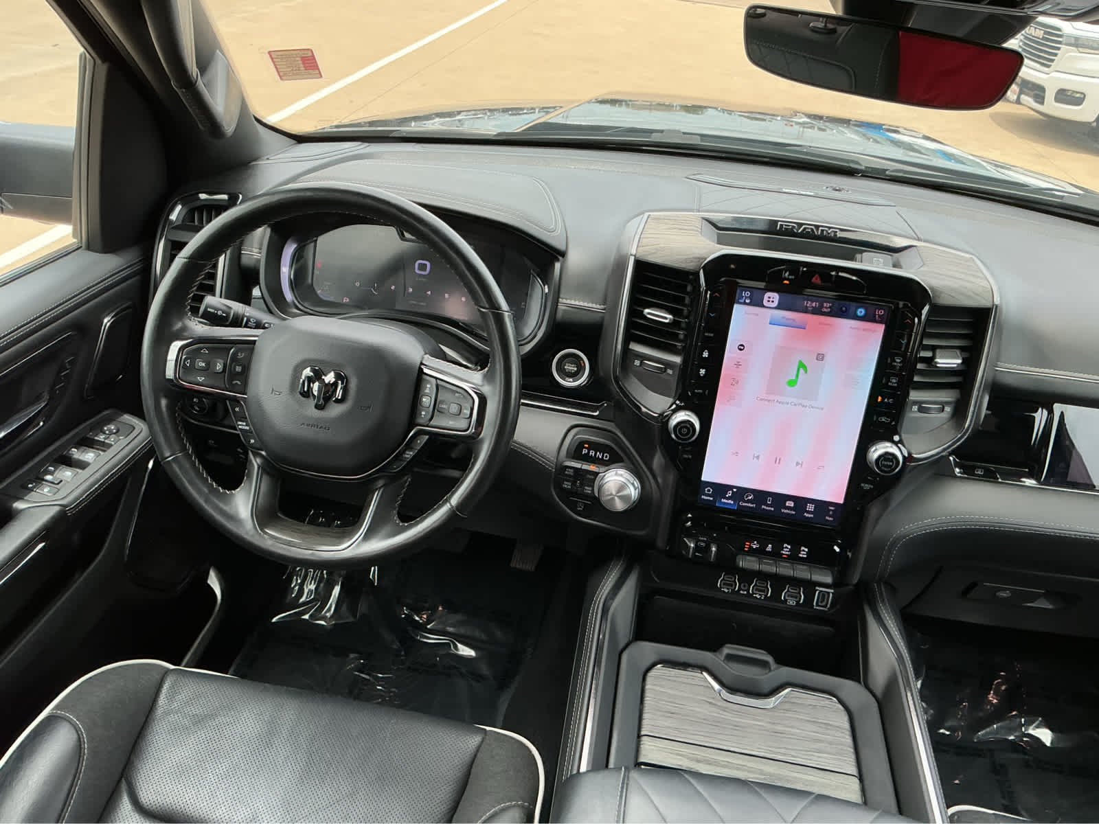 Used 2025 Diamond Black Crystal Pearlcoat Ram Limited image 26