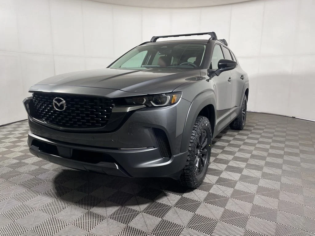 New 2026 Machine Gray Metallic Mazda Premium AWD image 4