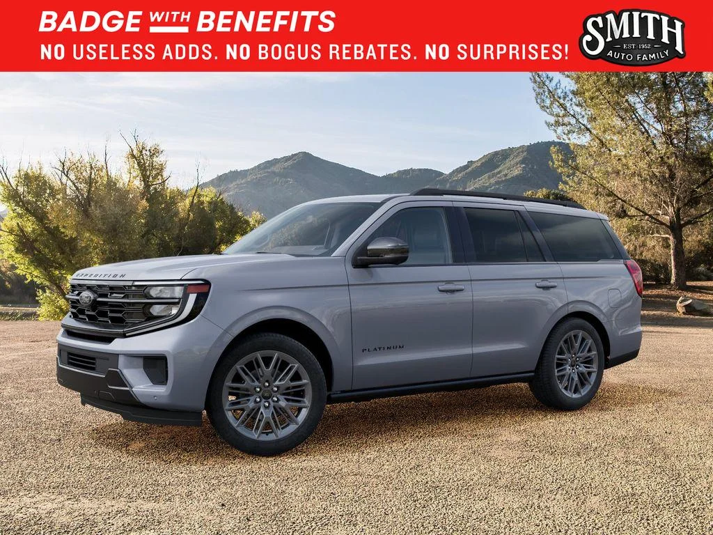 New 2027 Glacier Gray Metallic Tri-Coat Ford Platinum image 1