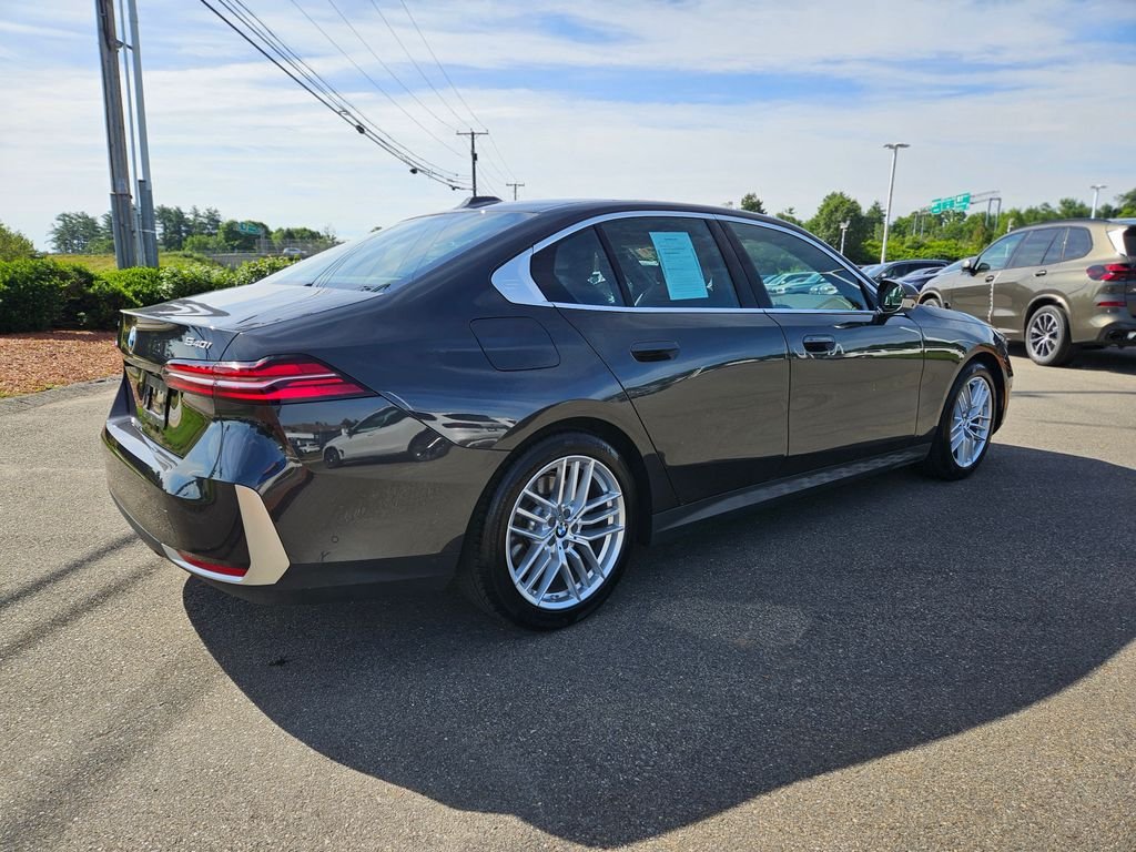Certified Used 2024 Dark Graphite Metallic BMW 540i xDrive image 7