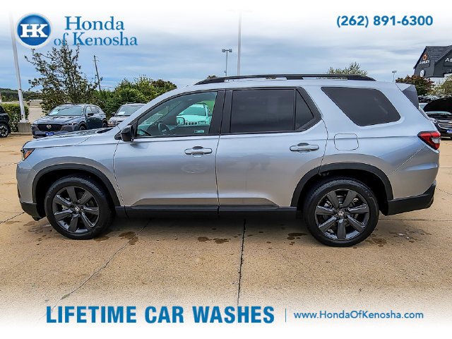 Certified Used 2026 Solar Silver Metallic Honda AWD Sport image 8