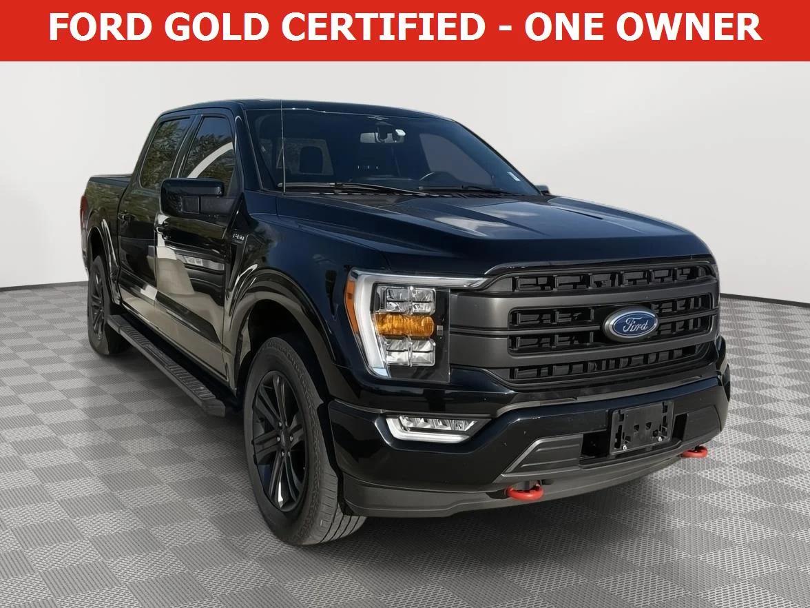 Certified Used 2023 Agate Black Ford LARIAT image 1