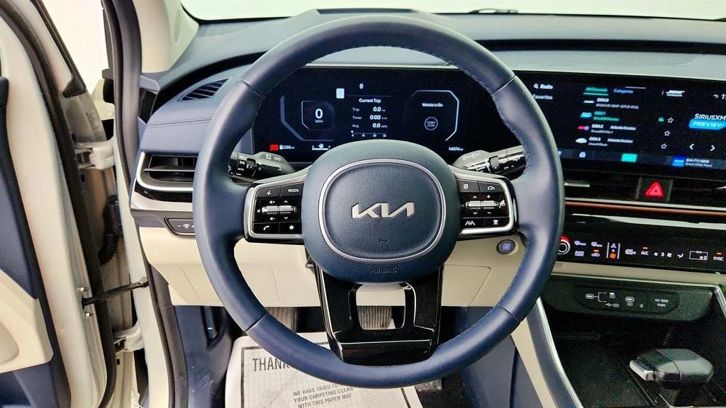 Used 2025 Ivory Silver Kia SX Prestige w/ Dual Rear Entertainment & VIP 2nd Row Seats image 14