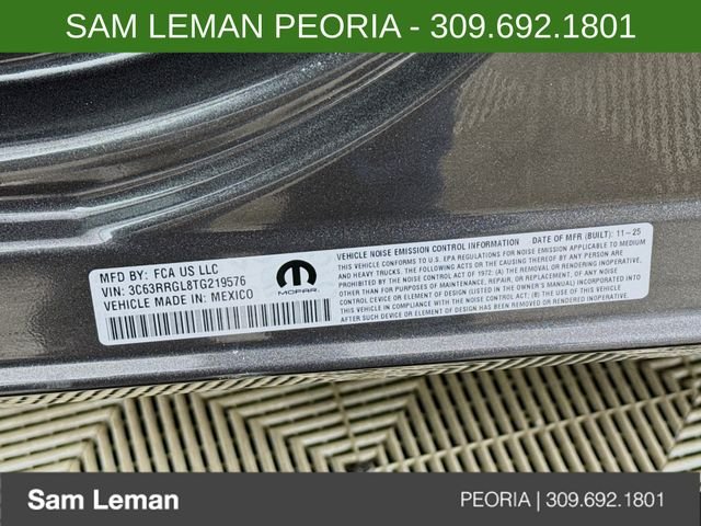 New 2026 Granite Crystal Metallic Clear-Coat Exterior Paint RAM Tradesman image 29