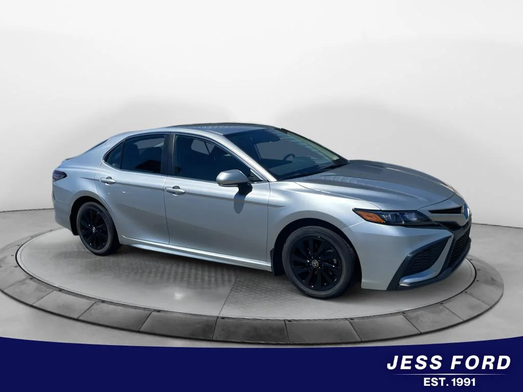 Used 2024 Celestial Silver Metallic Toyota SE image 7