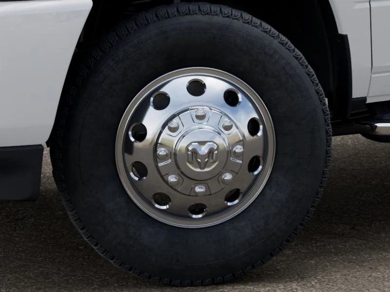 New 2026 Bright White Clear-Coat Exterior Paint RAM Laramie image 34