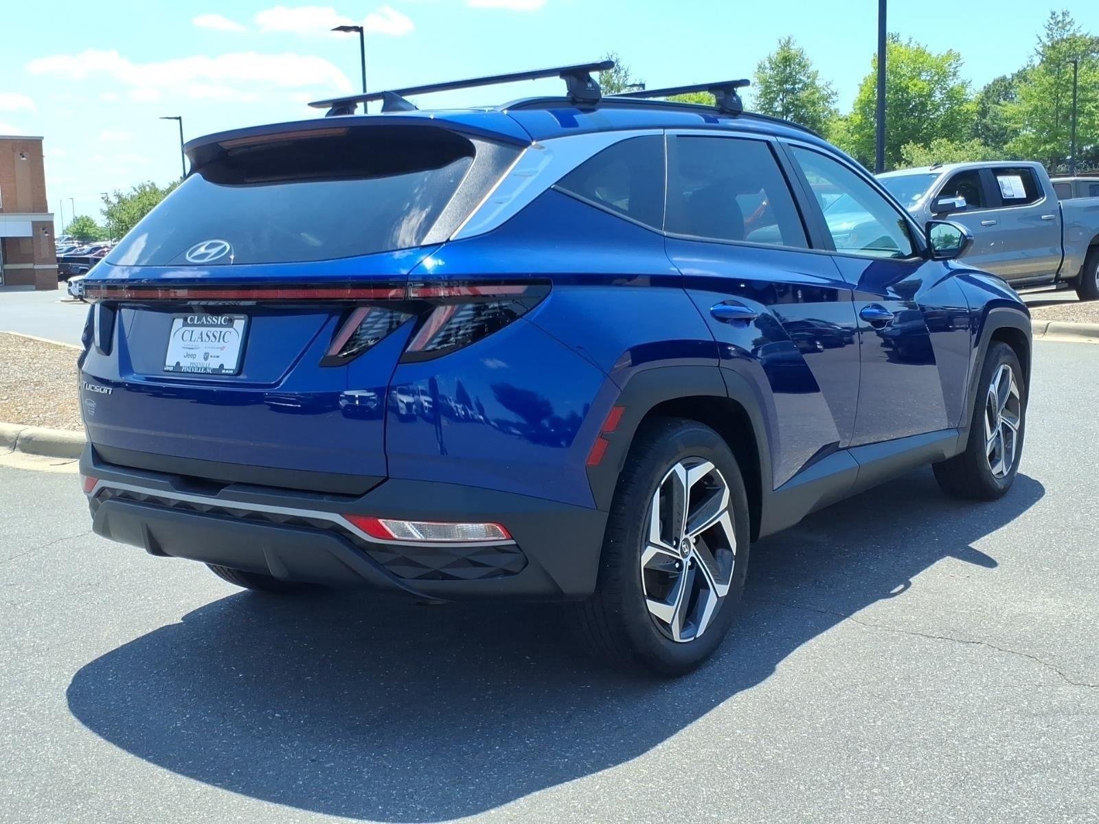 Used 2023 Intense Blue Hyundai SEL image 2