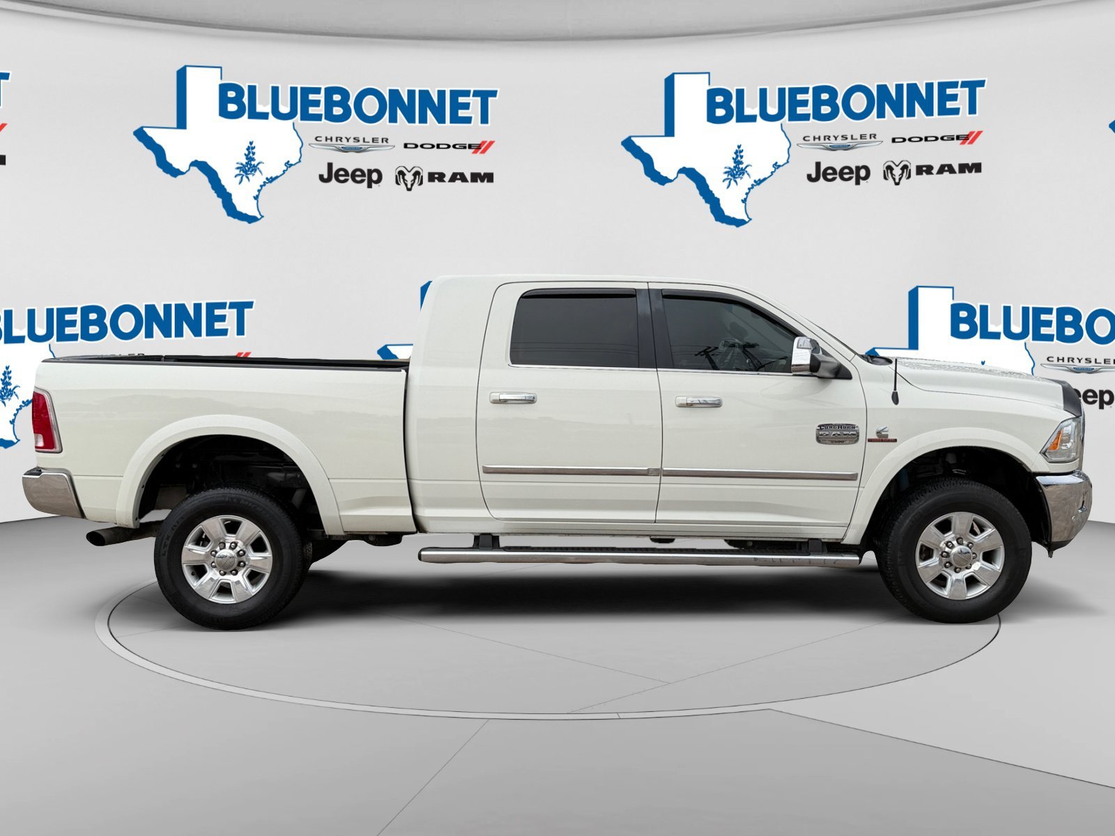 Used 2018 Pearl White Ram Longhorn image 4