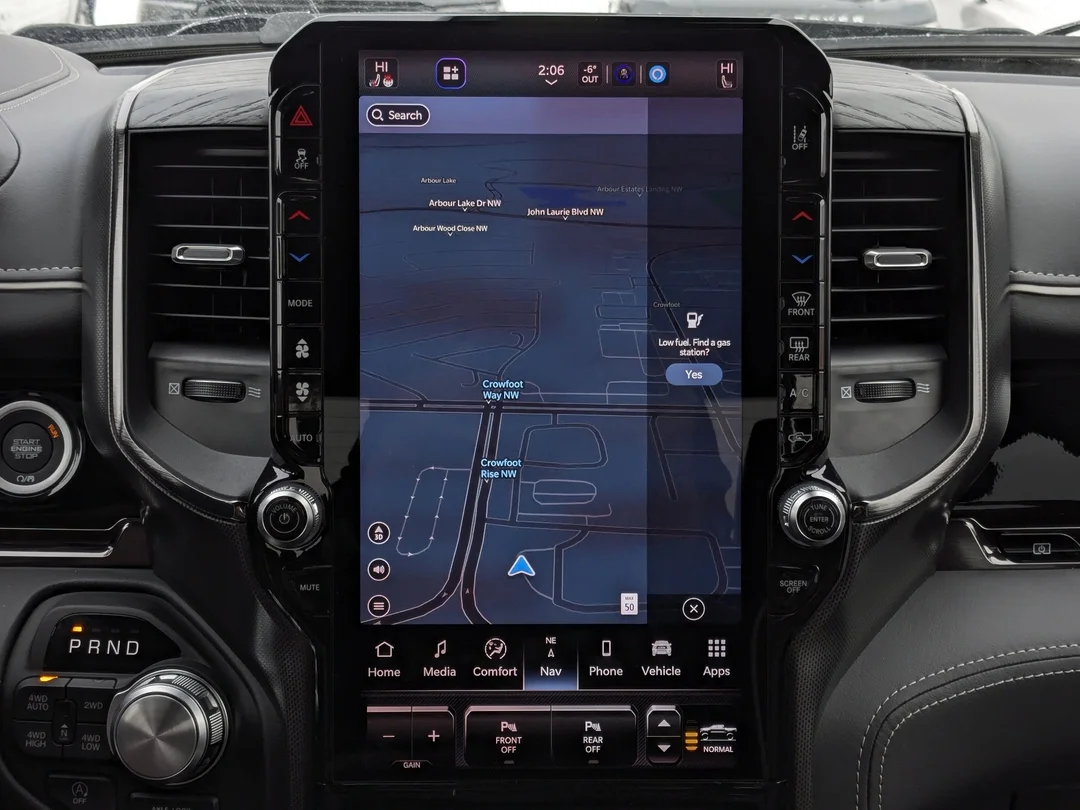 New 2026 Black RAM Limited - - 4x4 - Night Ed - Pano Sunroof - Hurricane HO Turbo - 14.4 Screen & More! image 23