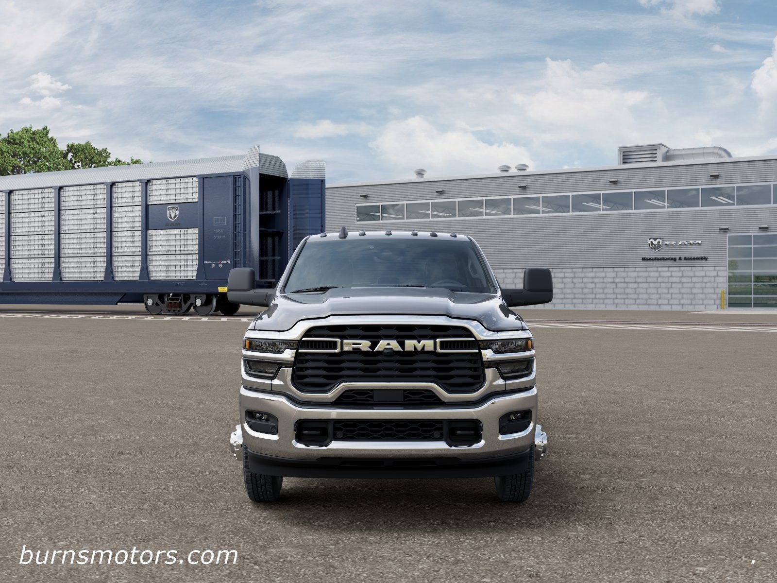 New 2026 Granite Crystal Metallic Clear-Coat Exterior Paint RAM Tradesman Dually image 6