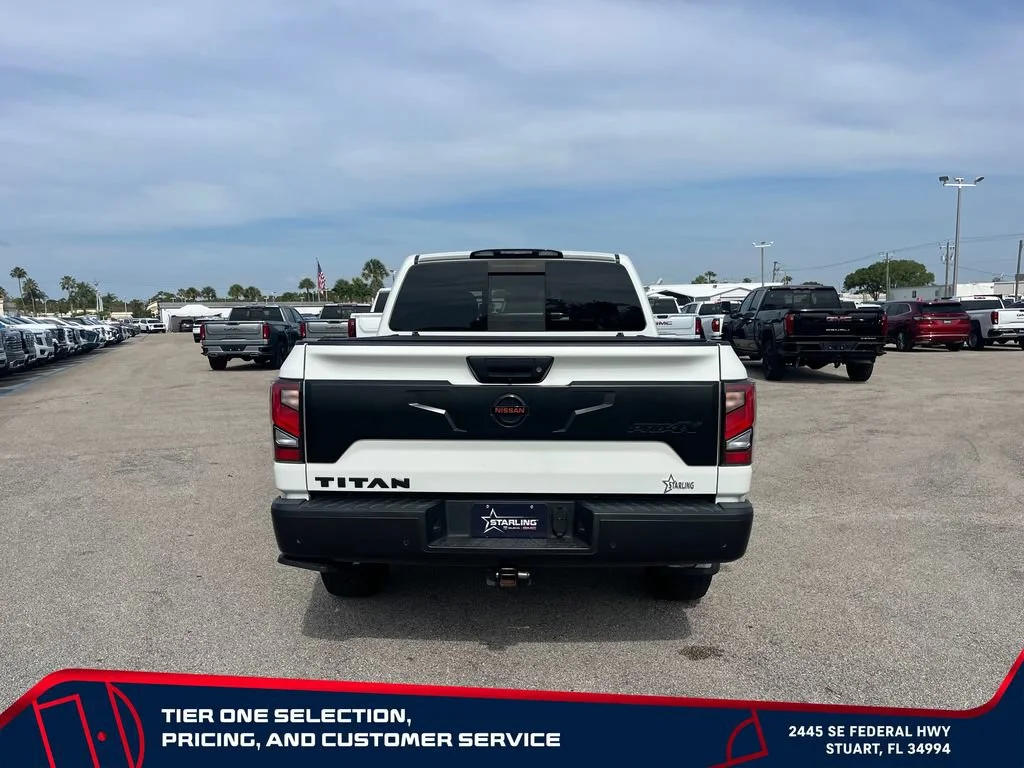 Used 2021 White Nissan Crew Cab PRO-4X 4x4 image 6