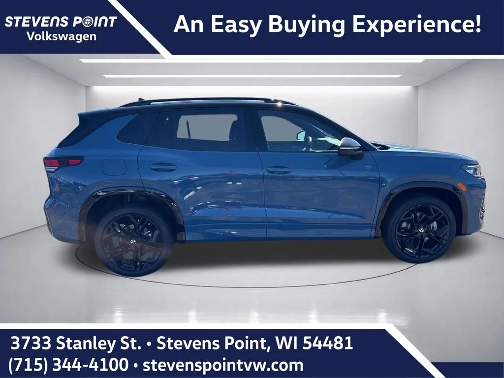 New 2026 Monterey Blue with Deep Black Roof Volkswagen 2.0T SE R-Line Black image 6