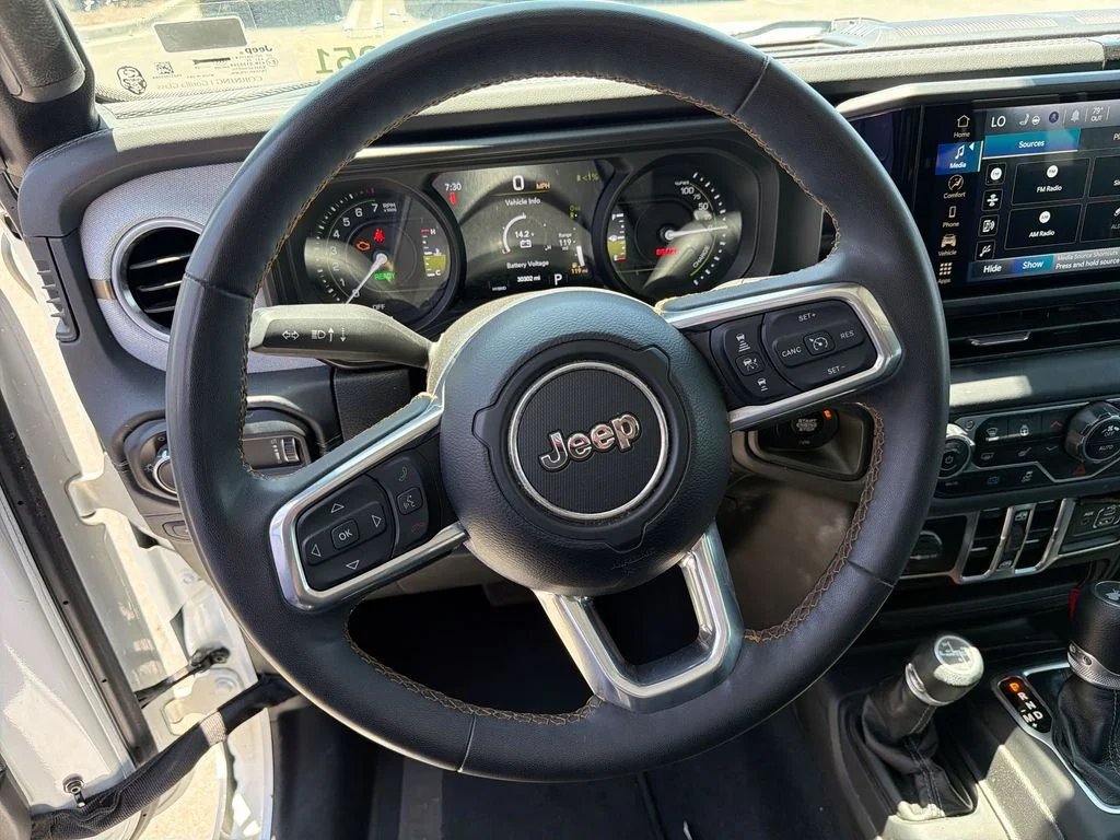 Used 2024 White Jeep Sahara 4xe image 11