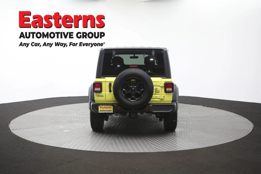 Used 2023 Yellow Jeep Willys 4xe image 36