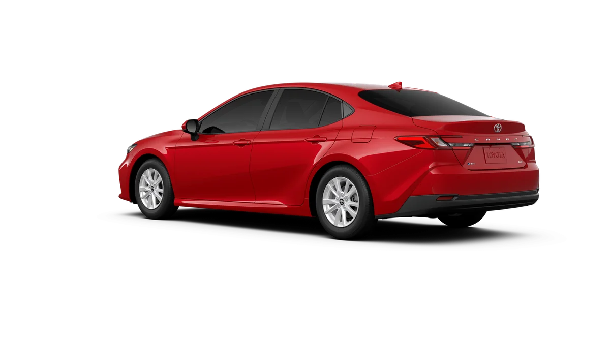 New 2026 Supersonic Red Toyota LE image 6