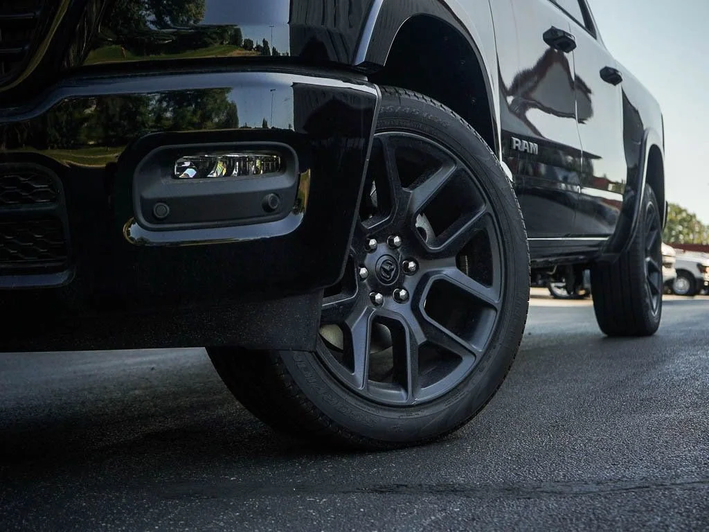 New 2026 Diamond Black Crystal Pearlcoat RAM Laramie image 5