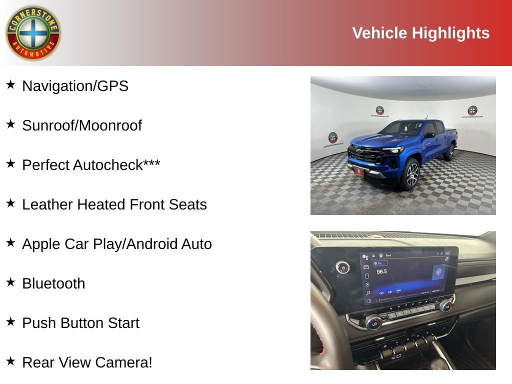 Used 2023 Chevrolet Colorado Z71 with VIN 1GCPTDEK7P1252601 for sale in Elk River, Minnesota