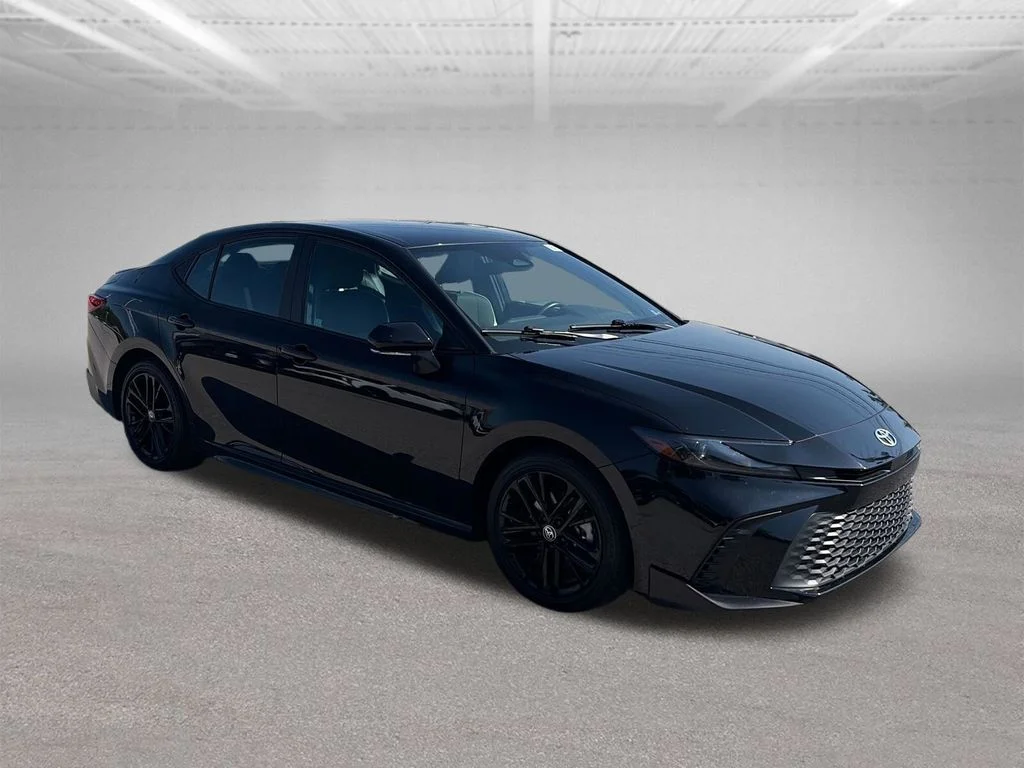 Used 2025 Black Toyota SE image 8