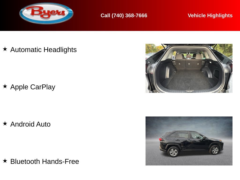 Used 2024 Midnight Black Metallic Toyota XLE image 12
