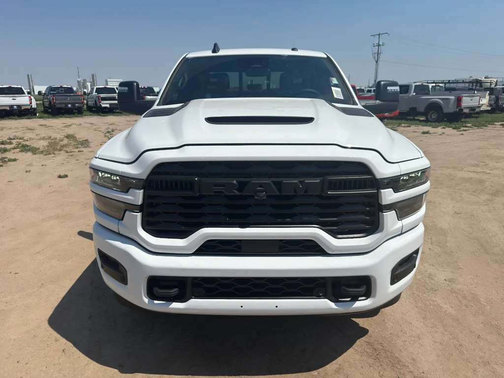 New 2026 Bright White Clear-Coat Exterior Paint RAM Black Express image 2
