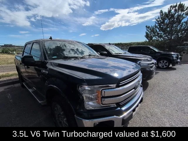 Used 2020 Blue Ford Lariat image 3