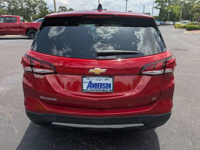 Used 2022 Cherry Red Tintcoat Chevrolet LT image 4