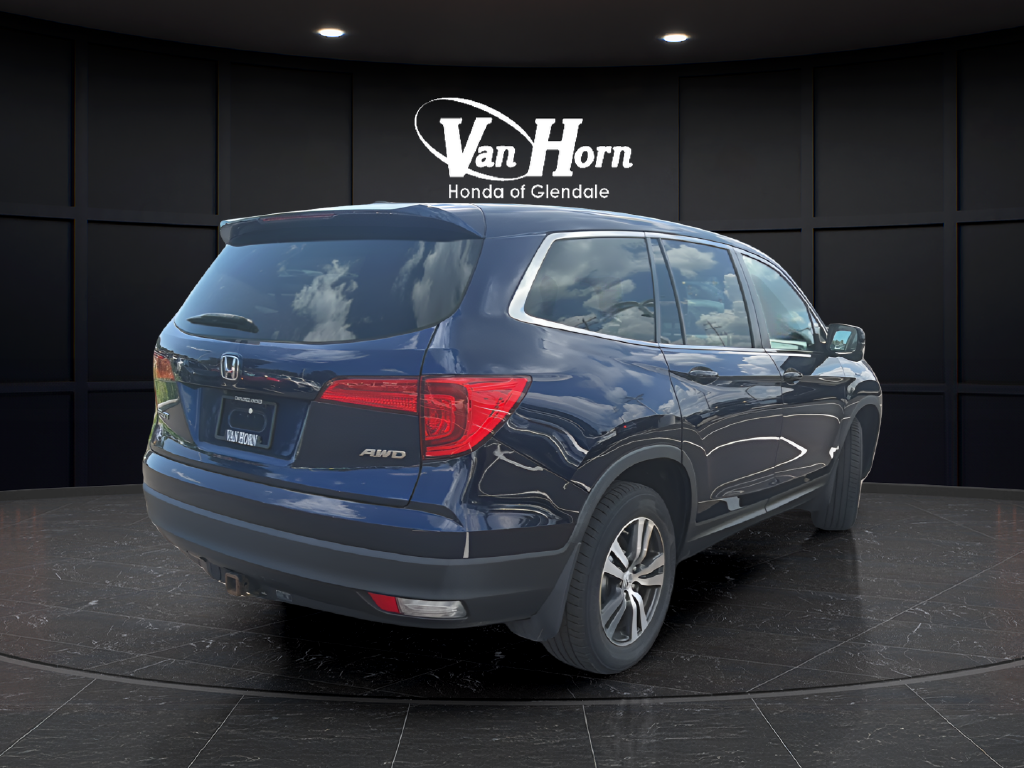 Used 2017 Blue Honda EX-L image 7