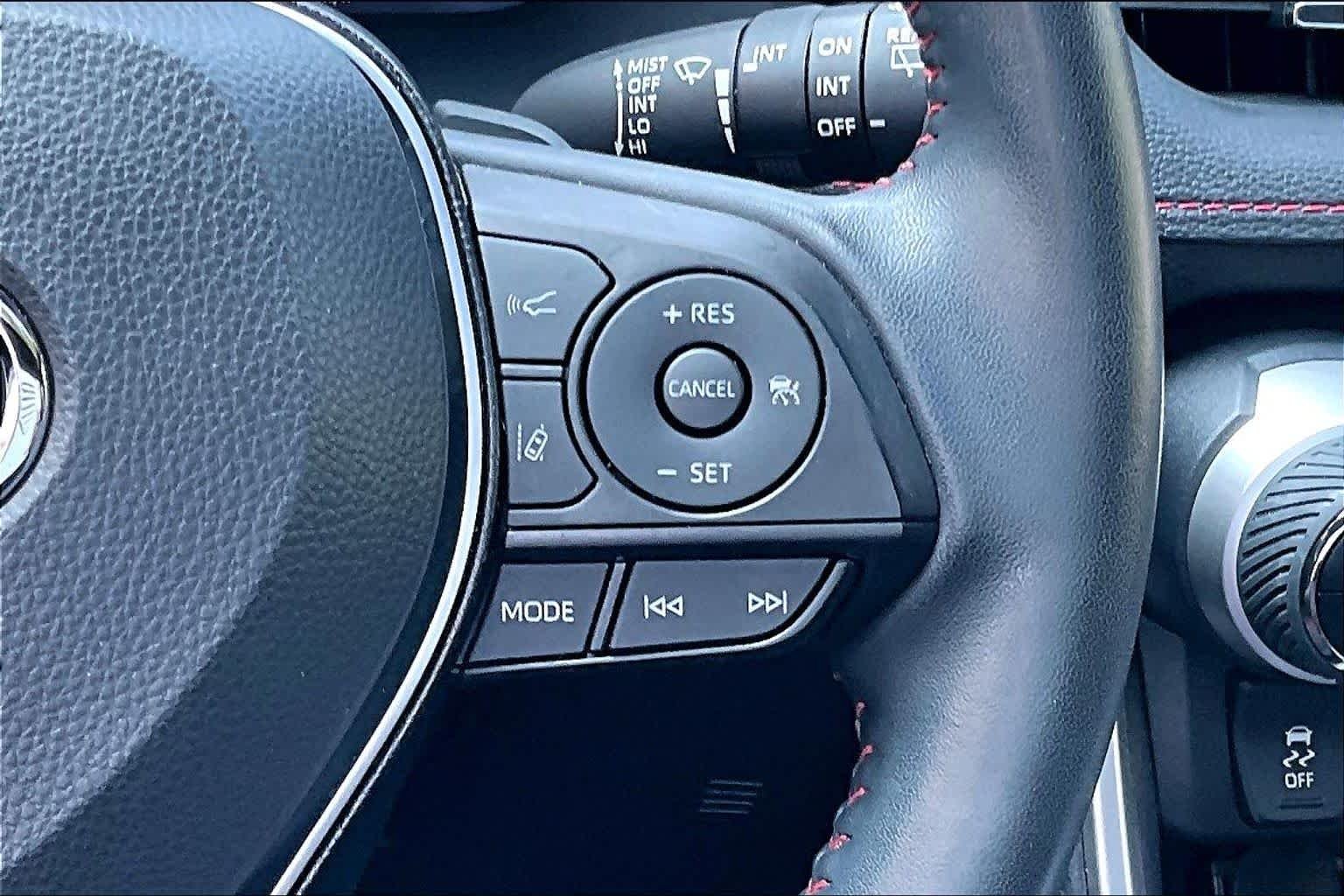 Used 2024 Wind Chill Pearl/Midnight Black Metallic Toyota XSE image 25