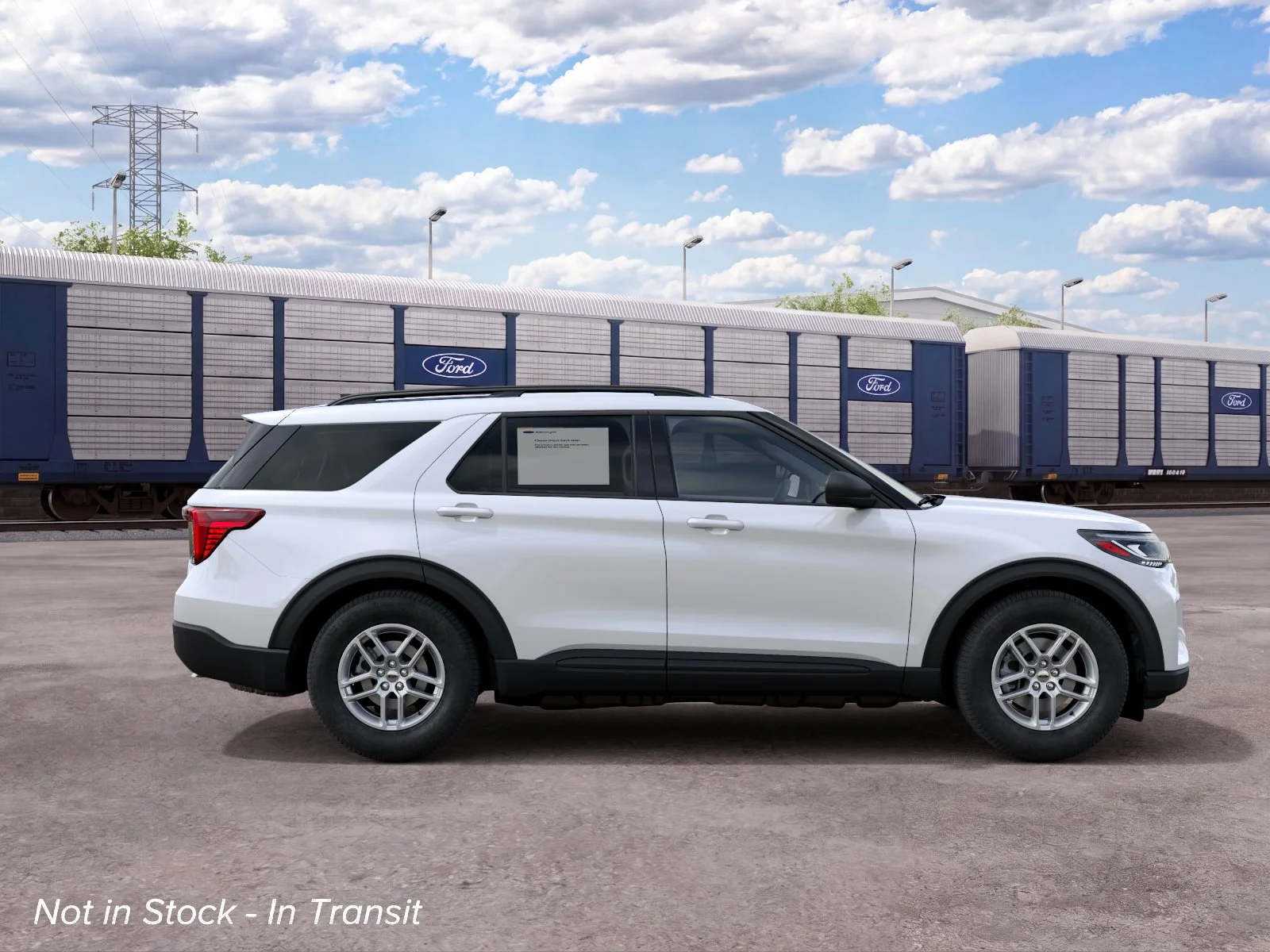 New 2027 White Ford 4DR RWD ACTIVE image 6