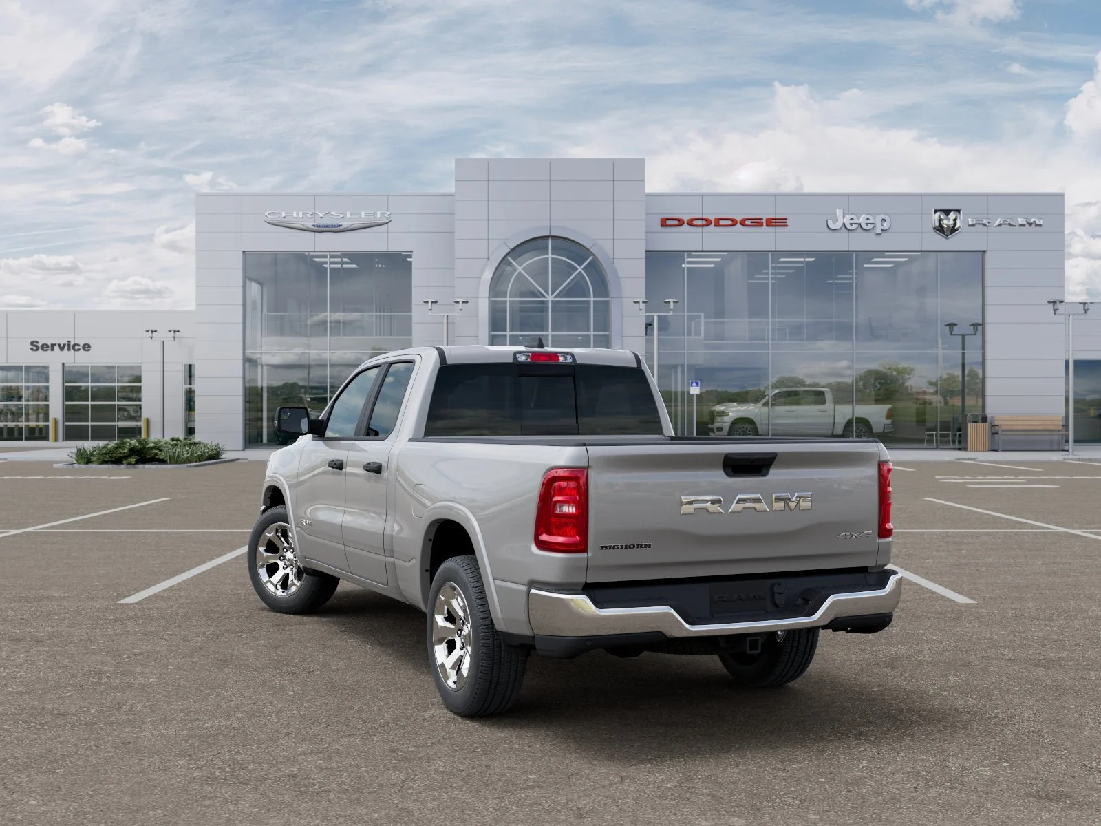 New 2026 Silver Zynith Exterior Paint RAM Big Horn/Lone Star image 30