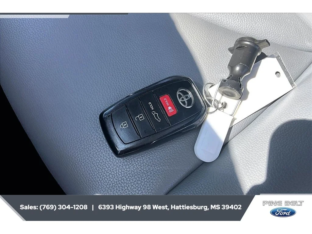 Used 2024 Celestial Silver Metallic Toyota XLE image 9