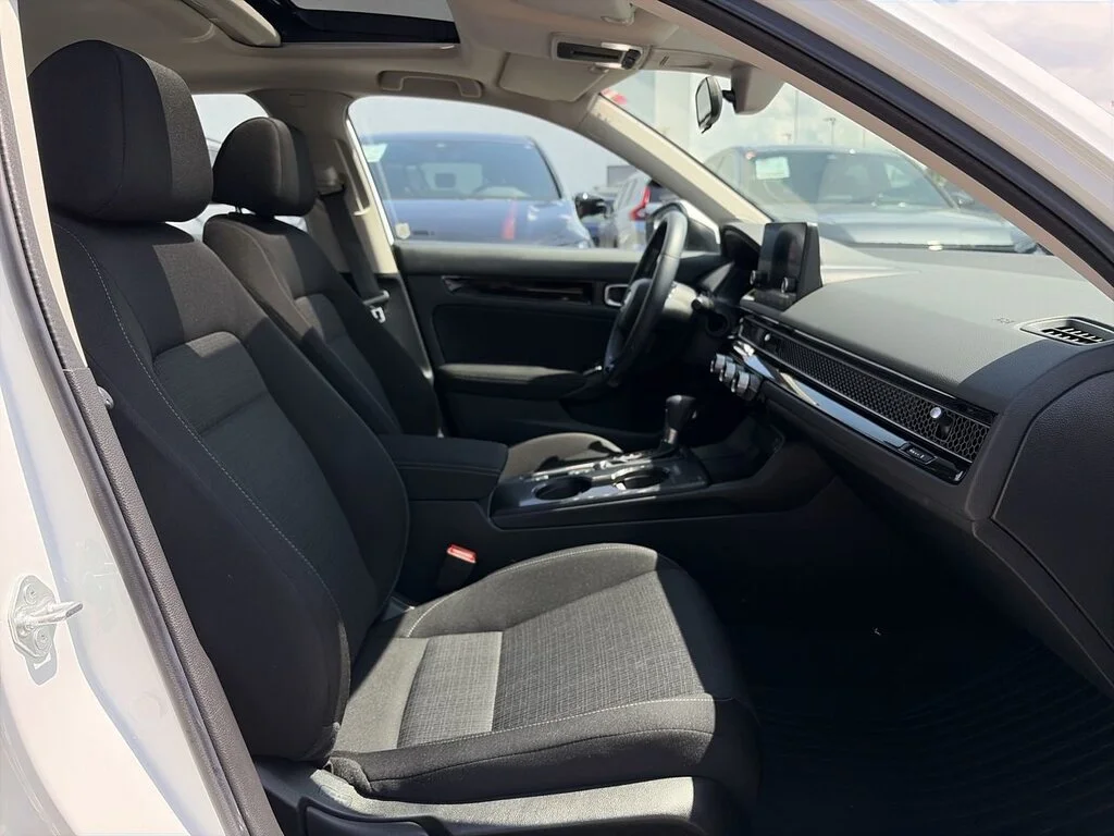 Used 2023 Platinum White Pearl Honda Sedan EX CVT Certified Pre-Owned   Clean Title   O image 32