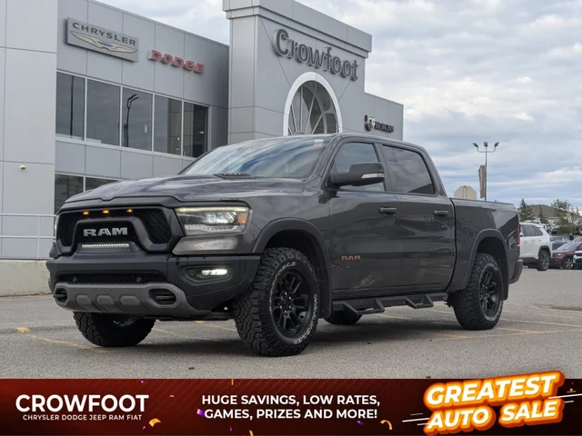 2022 RAM 1500 Rebel - - 4x4 - 12 Nav Screen - Alpine Audio - Park Assist - Remote Start & More!