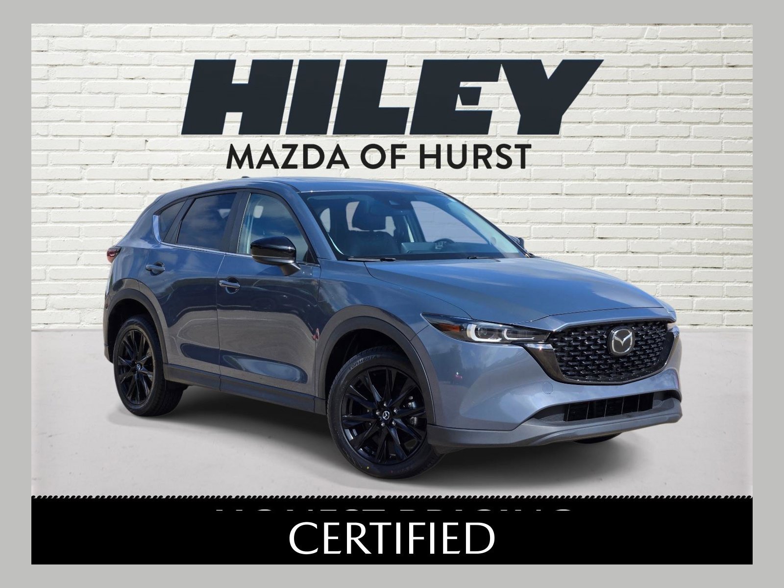 Certified Used 2025 Gray Metallic Mazda 2.5 S Carbon Edition image 1