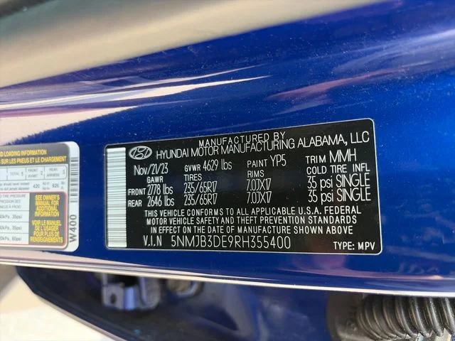 Used 2024 Blue Hyundai SEL image 36