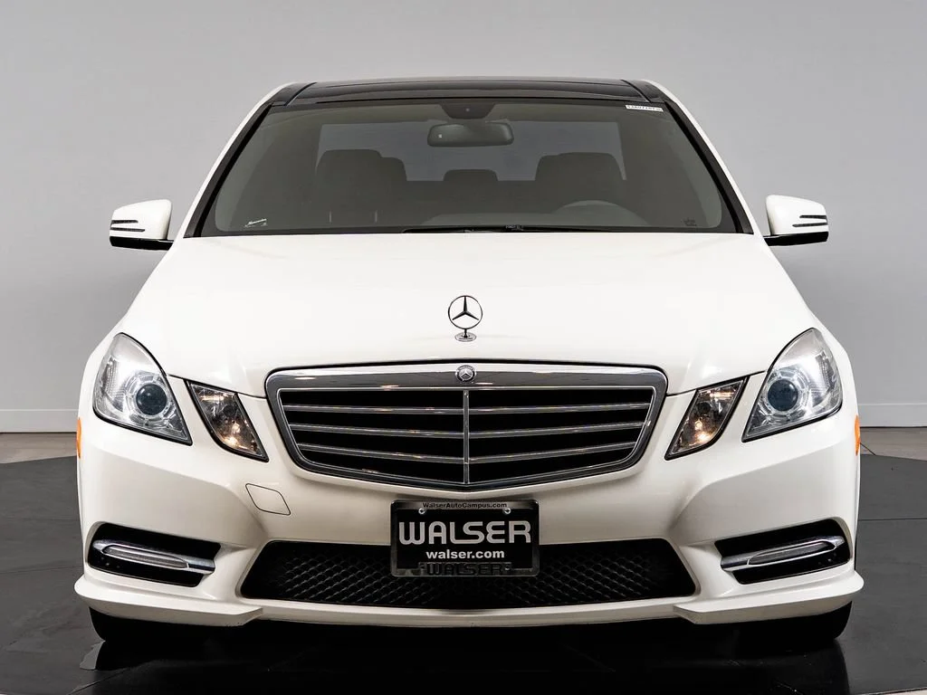 Used 2012 White Mercedes-Benz E 350 Luxury image 2