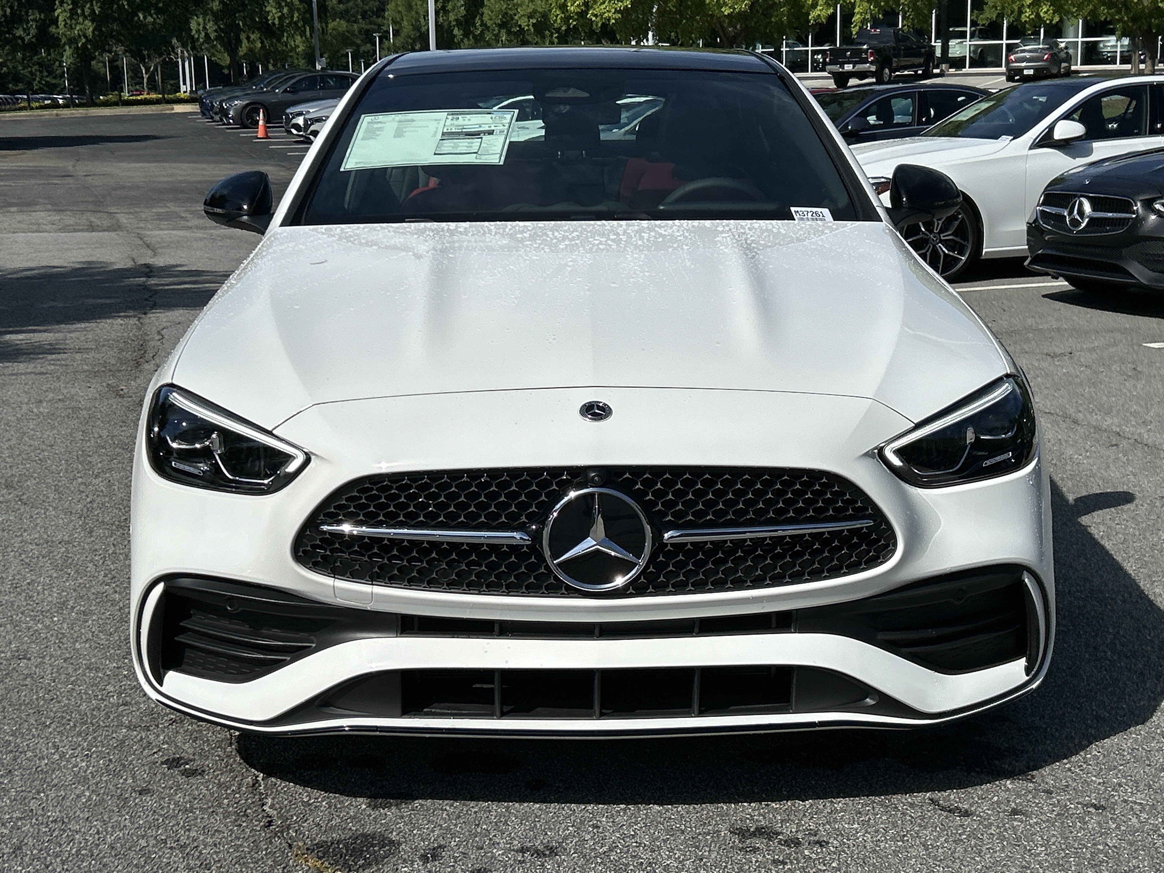 New 2026 Polar White Mercedes-Benz C 300 Sedan image 3