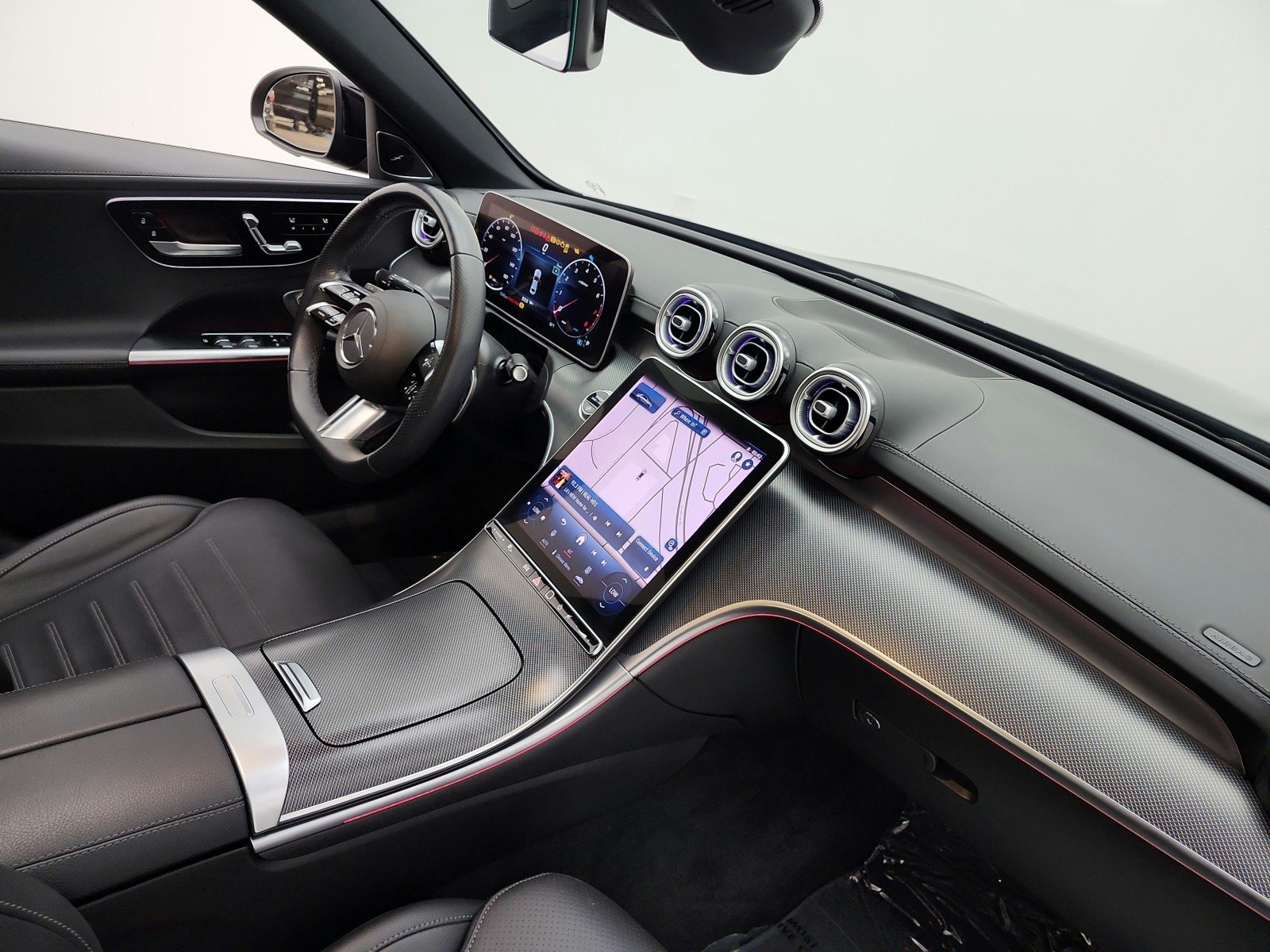 Certified Used 2024 Black Mercedes-Benz C 300 Sedan image 19