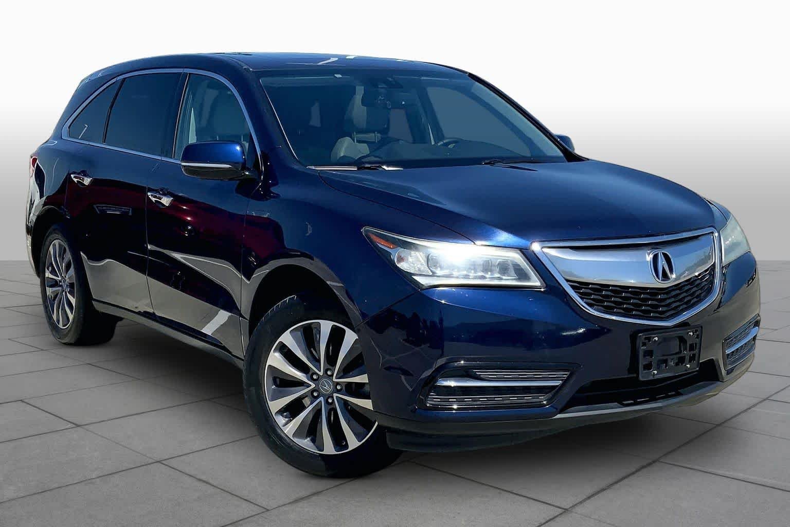 Used 2015 Acura MDX Technology Package with VIN 5FRYD3H42FB012305 for sale in Webster, TX