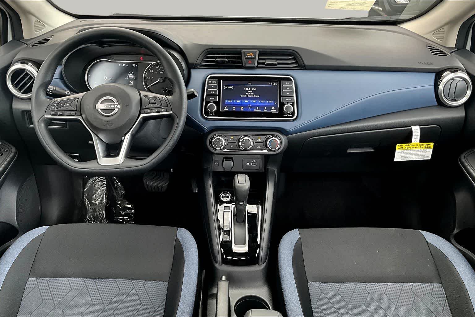 New 2025 Aspen White Tricoat Nissan SV image 5