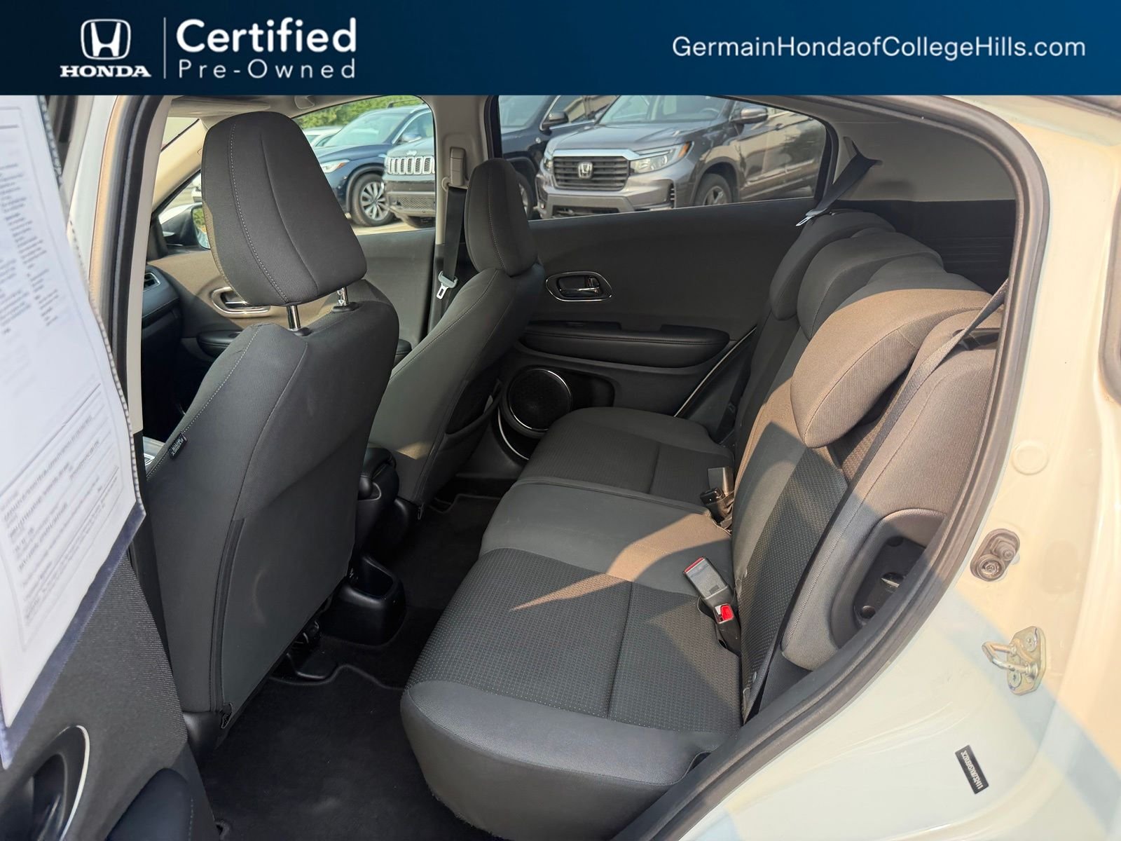 Certified Used 2019 Platinum White Pearl Honda EX image 13
