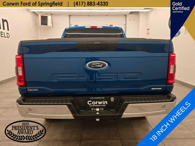 Certified Used 2023 Blue Metallic Ford XLT image 5